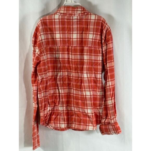 Cat & Jack Boys Flannel Shirt, Red, Sz L (10/12), NWT - Picture 2 of 6